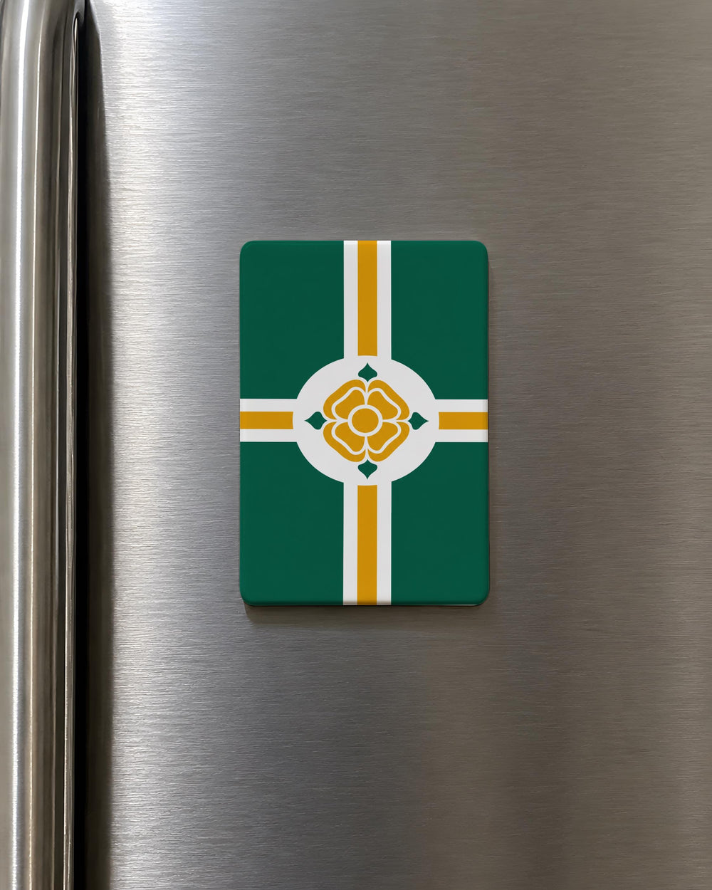 Portland Flag Fridge Magnet, Portland Oregon City Flag Souvenir Magnet, Portland PDX Travel Gift Magnet