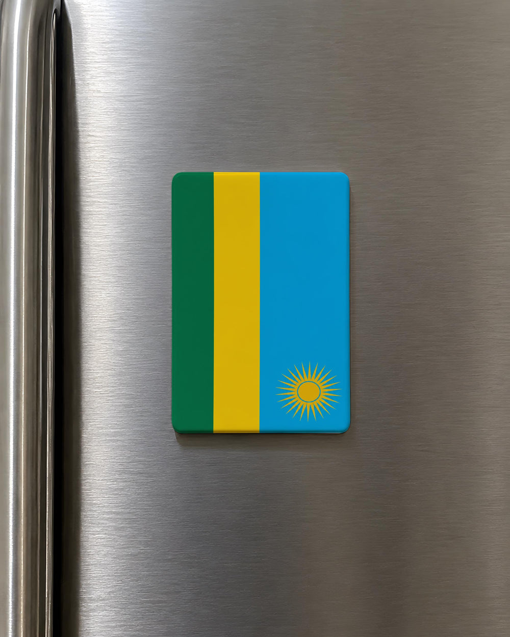Rwanda Flag Fridge Magnet, Rwanda National Flag Magnet, Rwanda Souvenir Refrigerator Magnet, Rwanda Pride Kitchen Magnet