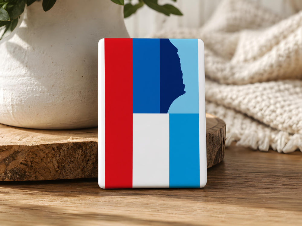 Sabah State Flag Fridge Magnet, Malaysia Borneo Souvenir Magnet, Sabah Flag Refrigerator Magnet, Travel Gift