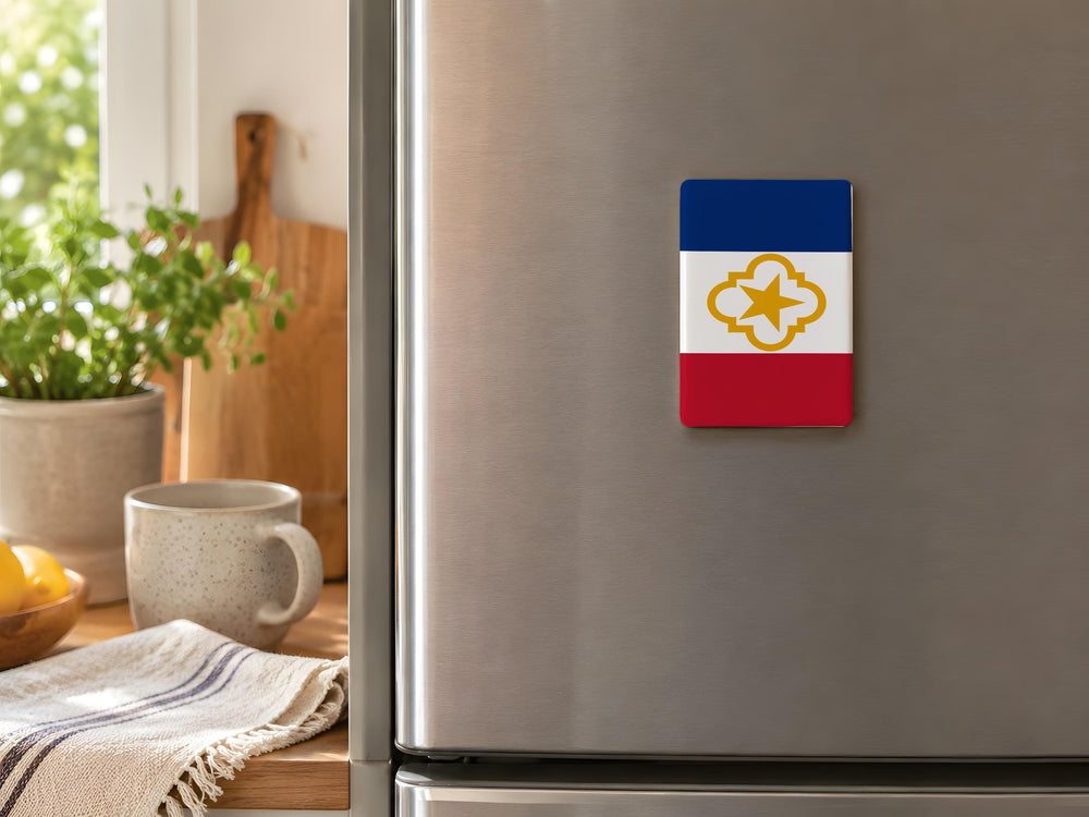 San Antonio Flag Fridge Magnet, Texas City Flag Magnet, San Antonio Souvenir Kitchen Magnet, Texas Gift Magnet