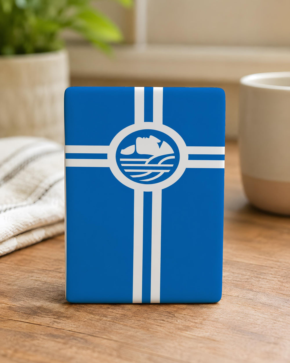 Seattle Flag Fridge Magnet, Seattle Washington City Flag Souvenir Magnet, Pacific Northwest Travel Keepsake Magnet