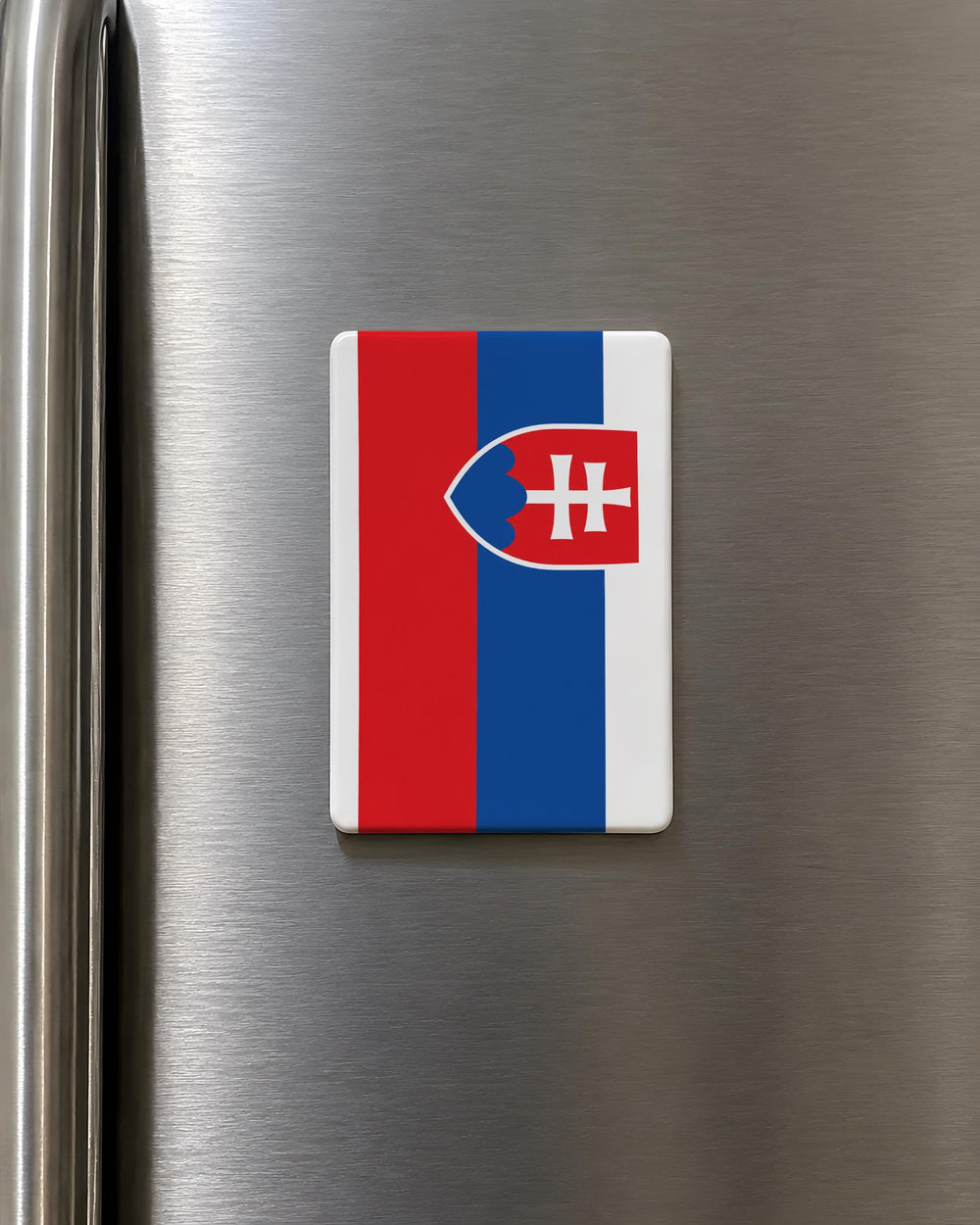 Slovakia Flag Fridge Magnet, Slovak Republic National Flag Magnet, Slovakia Souvenir Magnet, Travel Gift Magnet