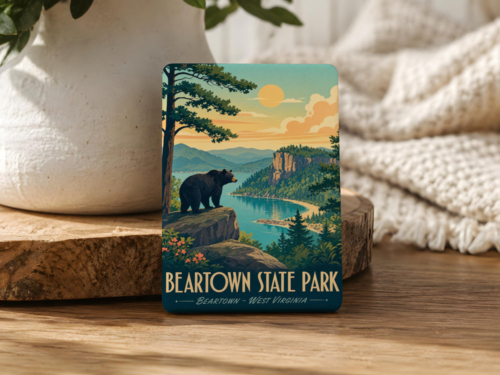 Beartown State Park Fridge Magnet, Beartown Park Souvenir Magnet, West Virginia Travel Gift, Hiking Nature Keepsake Magnet