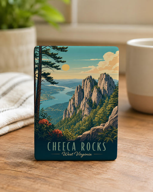 Cheeca Rocks Fridge Magnet, Florida Keys Reef Dive Spot Souvenir, Ocean Snorkeling & Scuba Travel Gift