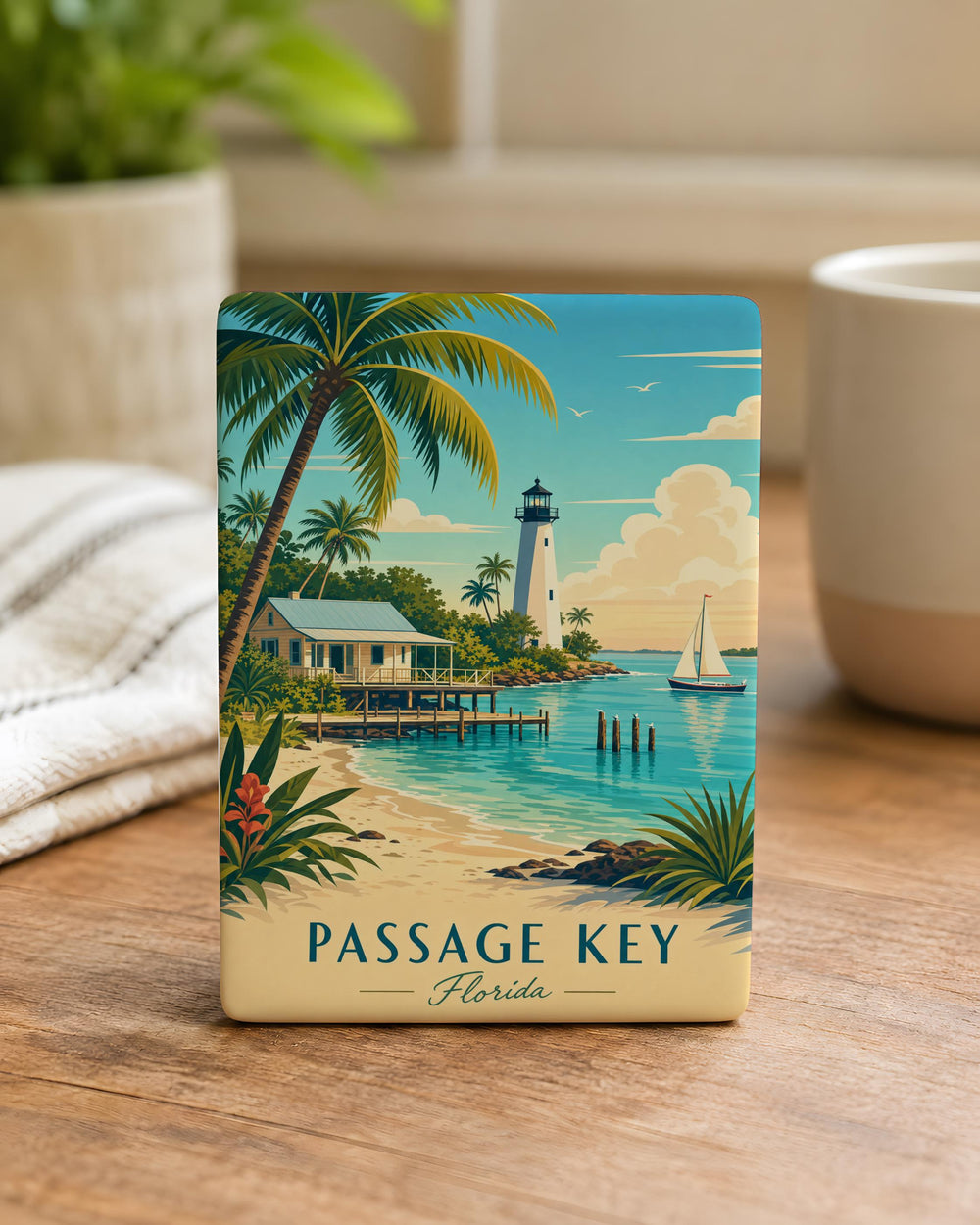 Passage Key Fridge Magnet, Key to Secret Doorway, Hidden Passage Keyhole, Mystery Door Key Magnet, Escape Room Gift