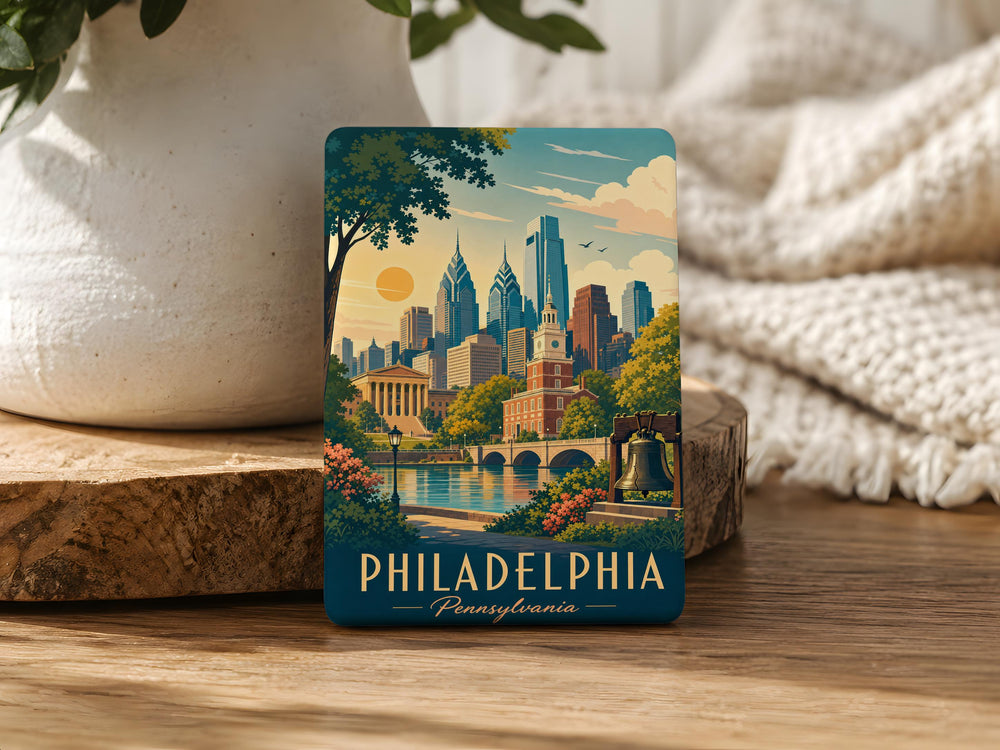 Pennsylvania Fridge Magnet, Pennsylvania State Souvenir Magnet, Pennsylvania Travel Gift, Pennsylvania Keepsake Magnet, USA State Magnet