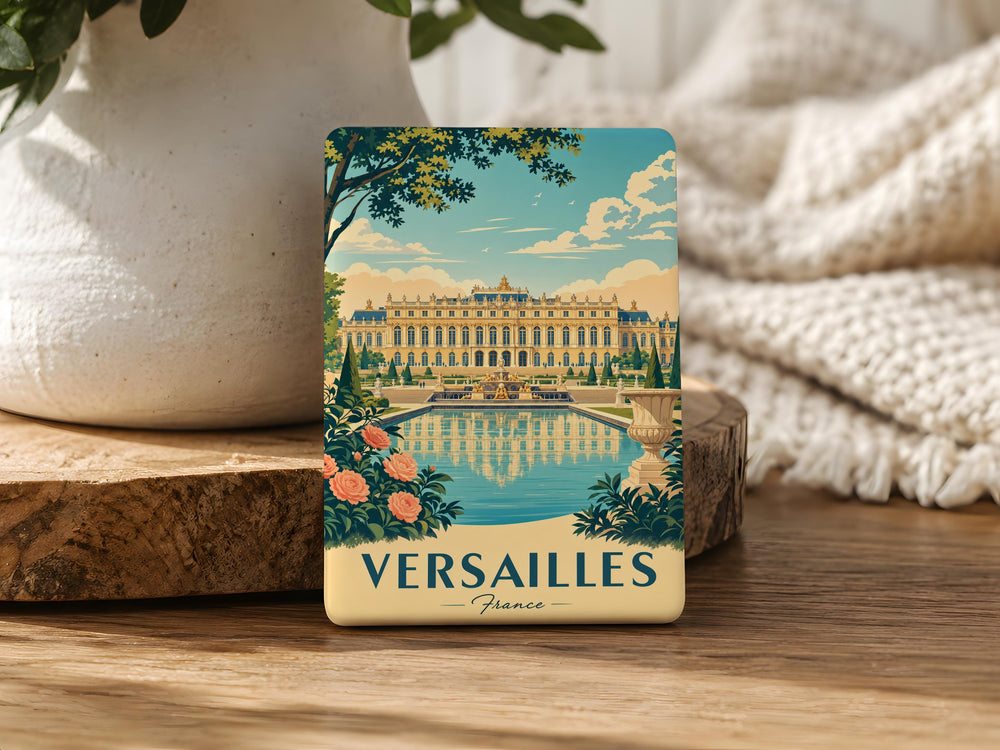 Palace of Versailles Fridge Magnet, Versailles France Souvenir Magnet, Royal Palace Landmark Magnet, French Chateau Magnet