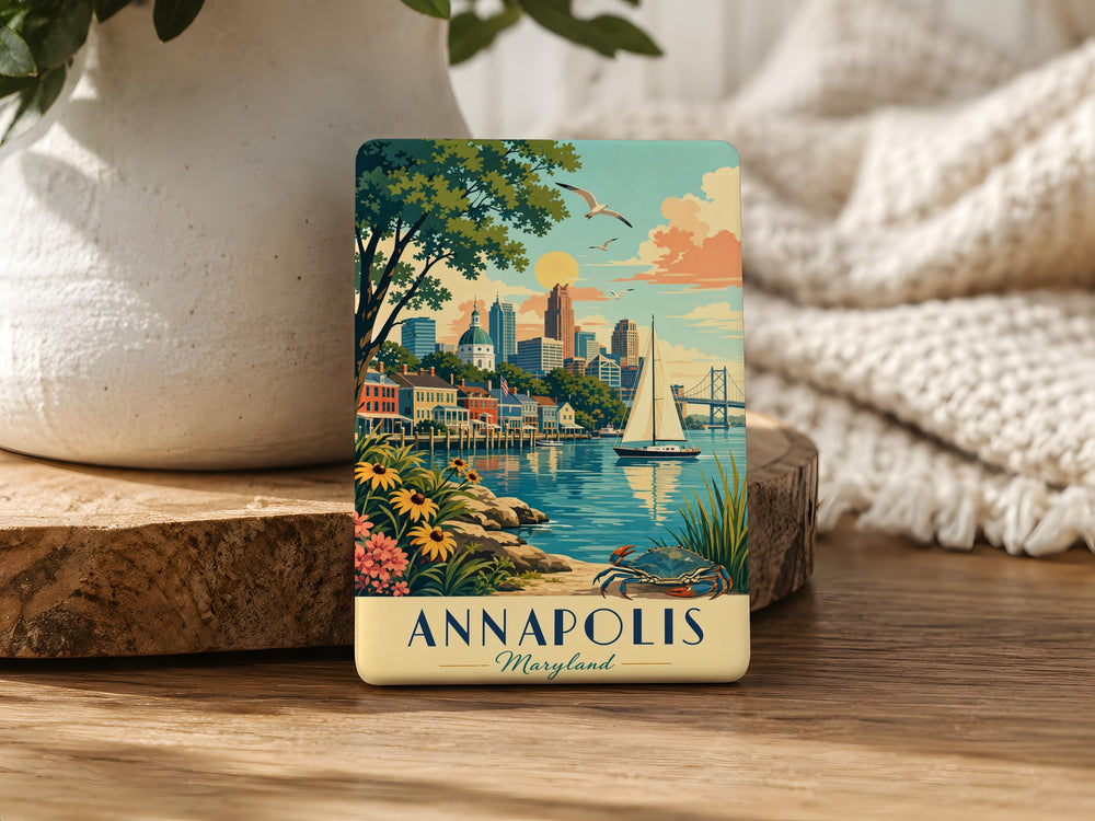 Maryland Fridge Magnet, Maryland Souvenir Magnet, Maryland Travel Gift, Maryland State Magnet, Maryland Keepsake Magnet