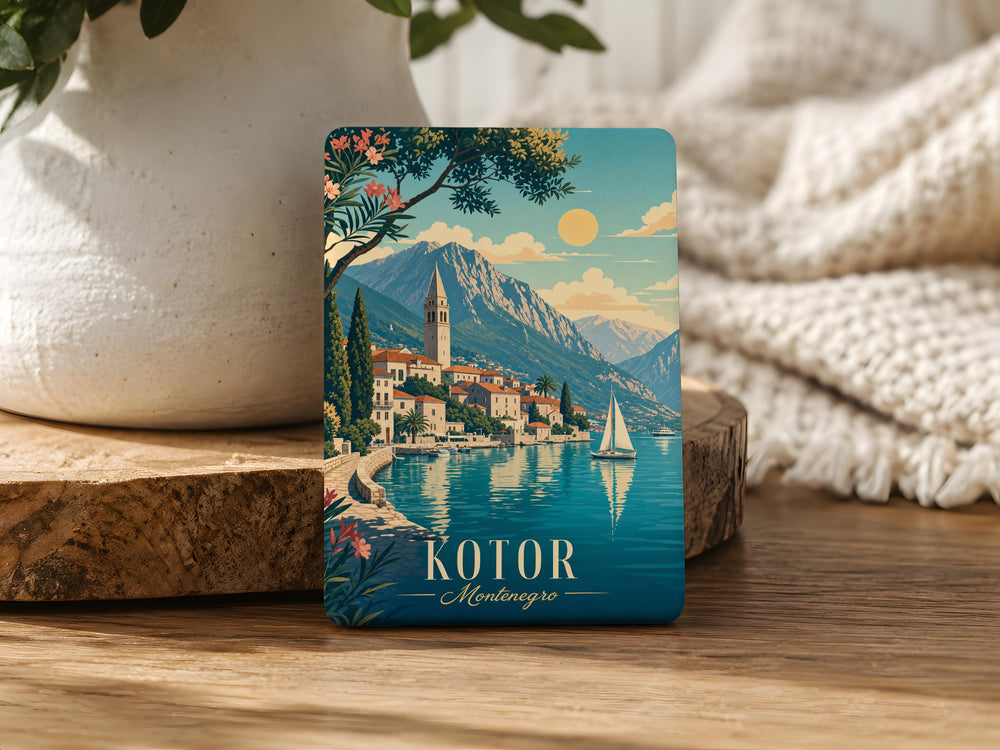 Montenegro Fridge Magnet, Montenegro Travel Souvenir Magnet, Montenegro Country Keepsake Magnet, Montenegro Vacation Gift Magnet