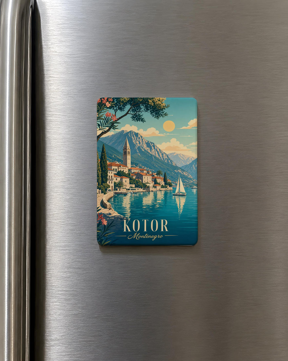 Montenegro Fridge Magnet, Montenegro Travel Souvenir Magnet, Montenegro Country Keepsake Magnet, Montenegro Vacation Gift Magnet