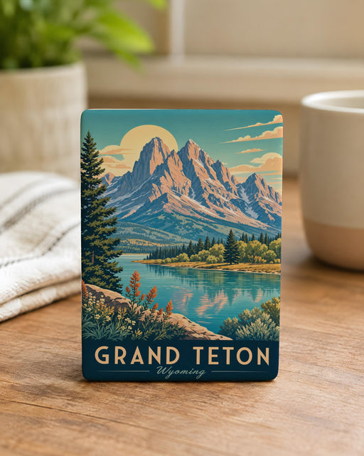 Grand Teton National Park Fridge Magnet