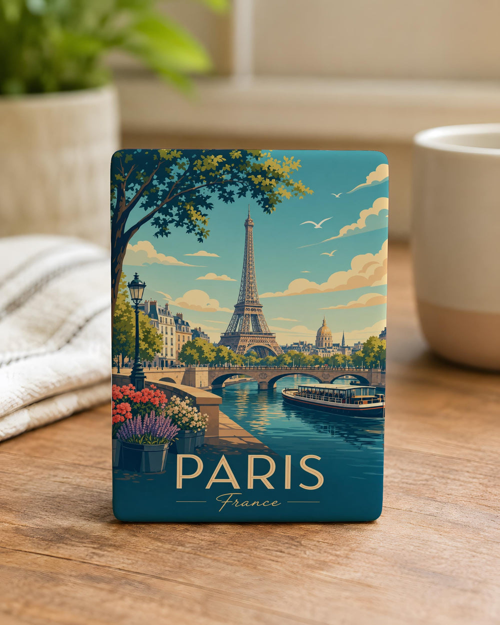 France Fridge Magnet, France Travel Souvenir Magnet, Paris France Landmark Magnet, French Vacation Keepsake Magnet, France Gift
