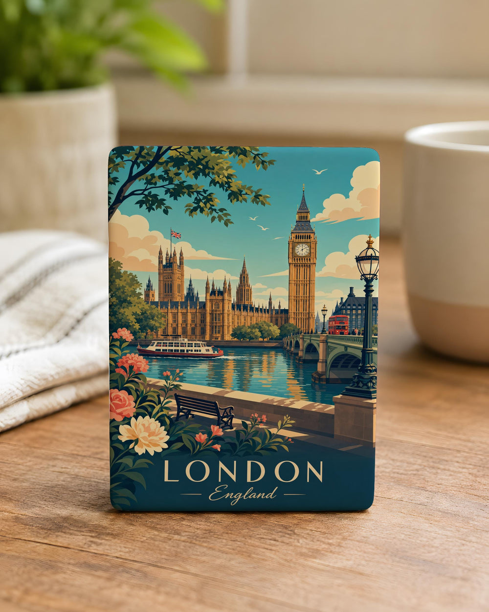 England Fridge Magnet, England Souvenir Magnet, England Travel Magnet, England Landmark Magnet, England Gift Magnet