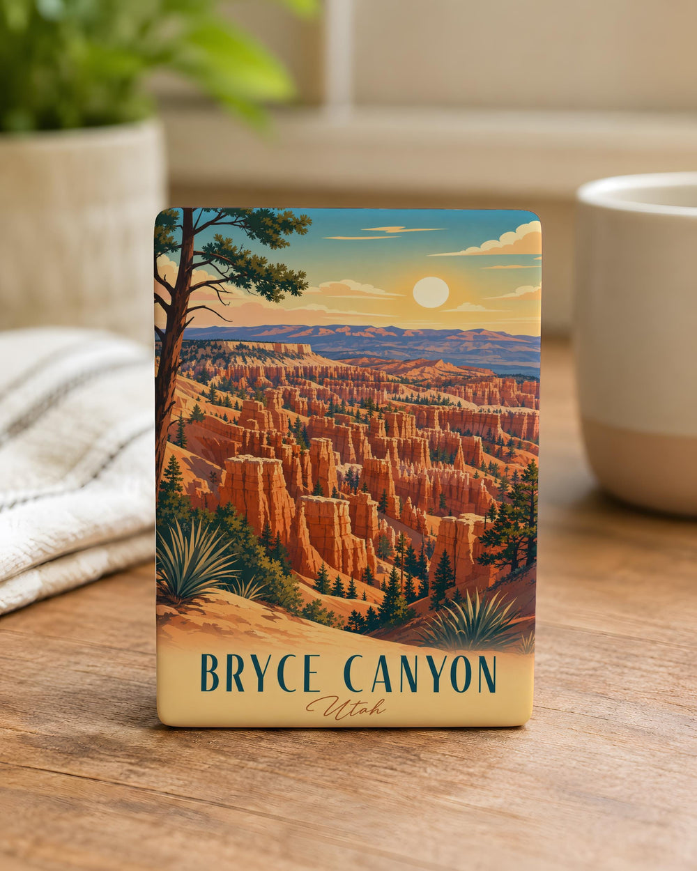 Bryce Canyon National Park Fridge Magnet, Utah Hoodoos Souvenir, Scenic Travel Landmark Refrigerator Magnet