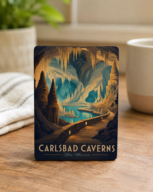 Carlsbad Caverns Fridge Magnet, New Mexico Cave Souvenir Magnet, Carlsbad Caverns National Park Magnet