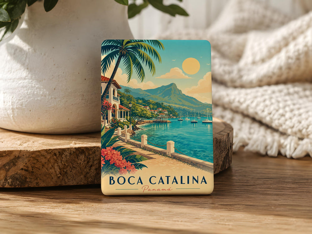 Boca Catalina Fridge Magnet, Aruba Beach Cove Souvenir Magnet, Caribbean Island Travel Keepsake, Coastal Vacation Gift