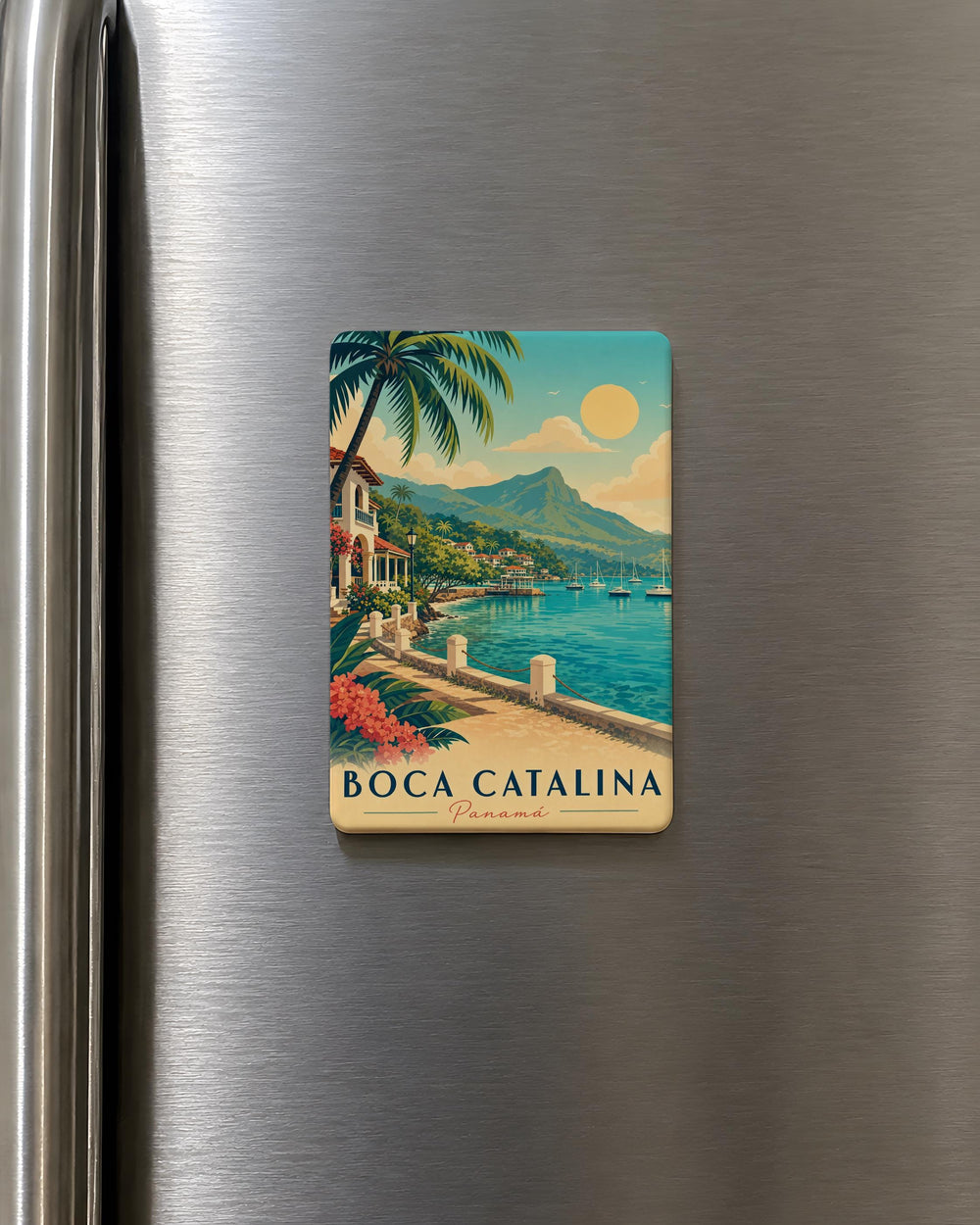 Boca Catalina Fridge Magnet, Aruba Beach Cove Souvenir Magnet, Caribbean Island Travel Keepsake, Coastal Vacation Gift