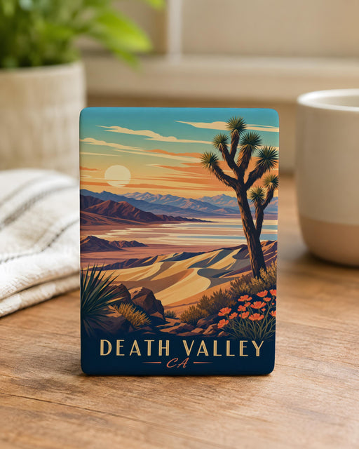 Death Valley California Fridge Magnet, Death Valley CA Souvenir Magnet, National Park Travel Keepsake Magnet