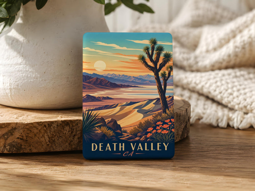 Death Valley California Fridge Magnet, Death Valley CA Souvenir Magnet, National Park Travel Keepsake Magnet
