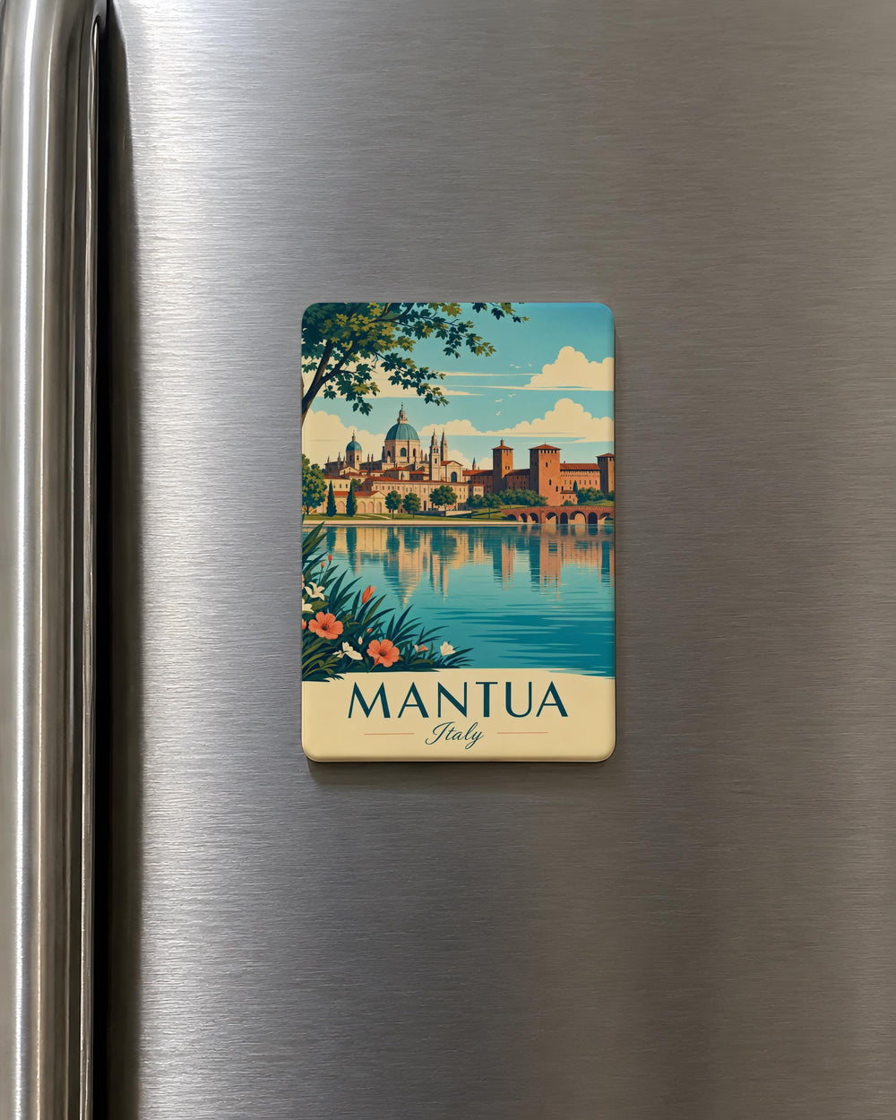 Mantua Italy Fridge Magnet, Mantova Souvenir Magnet, Mantua Travel Gift, Italy City Keepsake Magnet, Mantua Landmark Magnet