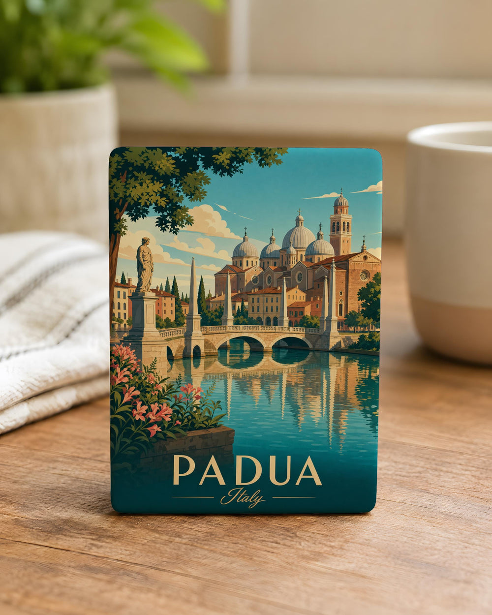 Padua Italy Fridge Magnet, Padova Souvenir Magnet, Italy Travel Gift, Padua Landmark Keepsake Magnet, Italian City Magnet