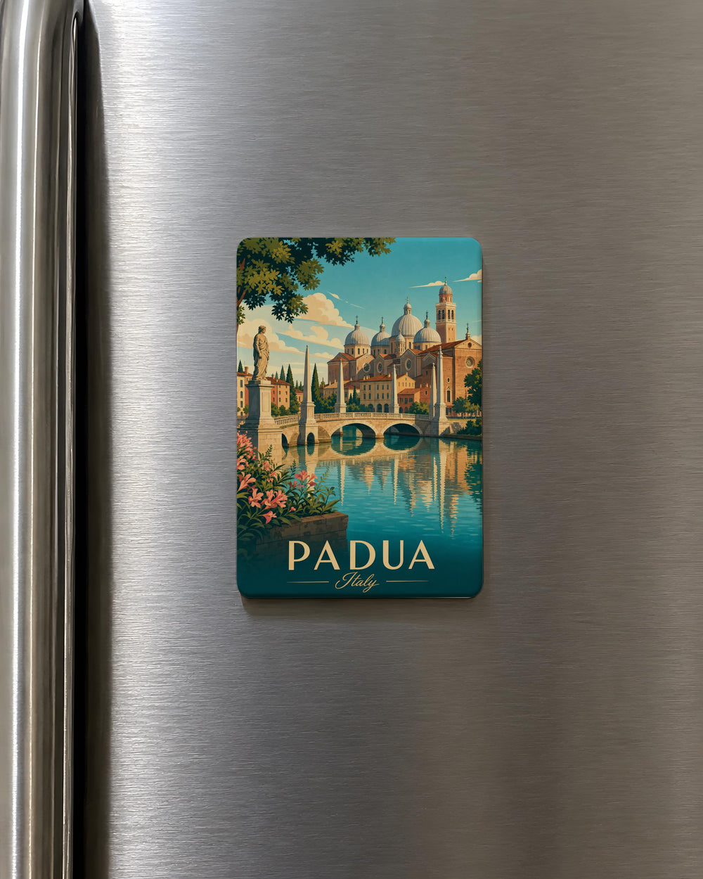 Padua Italy Fridge Magnet, Padova Souvenir Magnet, Italy Travel Gift, Padua Landmark Keepsake Magnet, Italian City Magnet