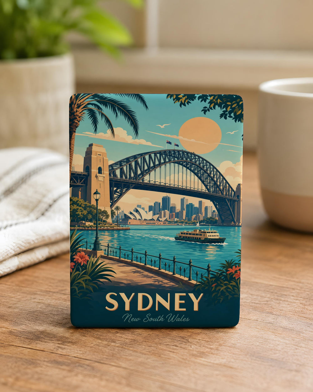 Sydney Harbour Bridge Fridge Magnet, Australia Landmark Souvenir Magnet, Sydney Travel Keepsake Magnet
