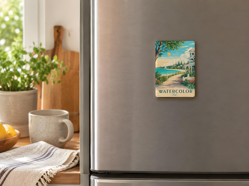Florida Fridge Magnet, FL State Souvenir Magnet, Florida Travel Gift, Home Kitchen Decor, Vacation Keepsake, USA State Magnet
