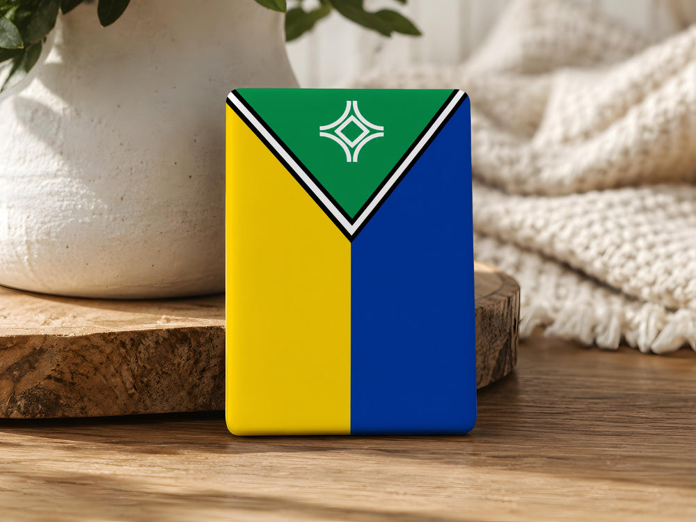 Amapá State Flag Fridge Magnet, Brazil Amapá Souvenir Magnet, Macapá Travel Gift, Brazilian Flag Magnet