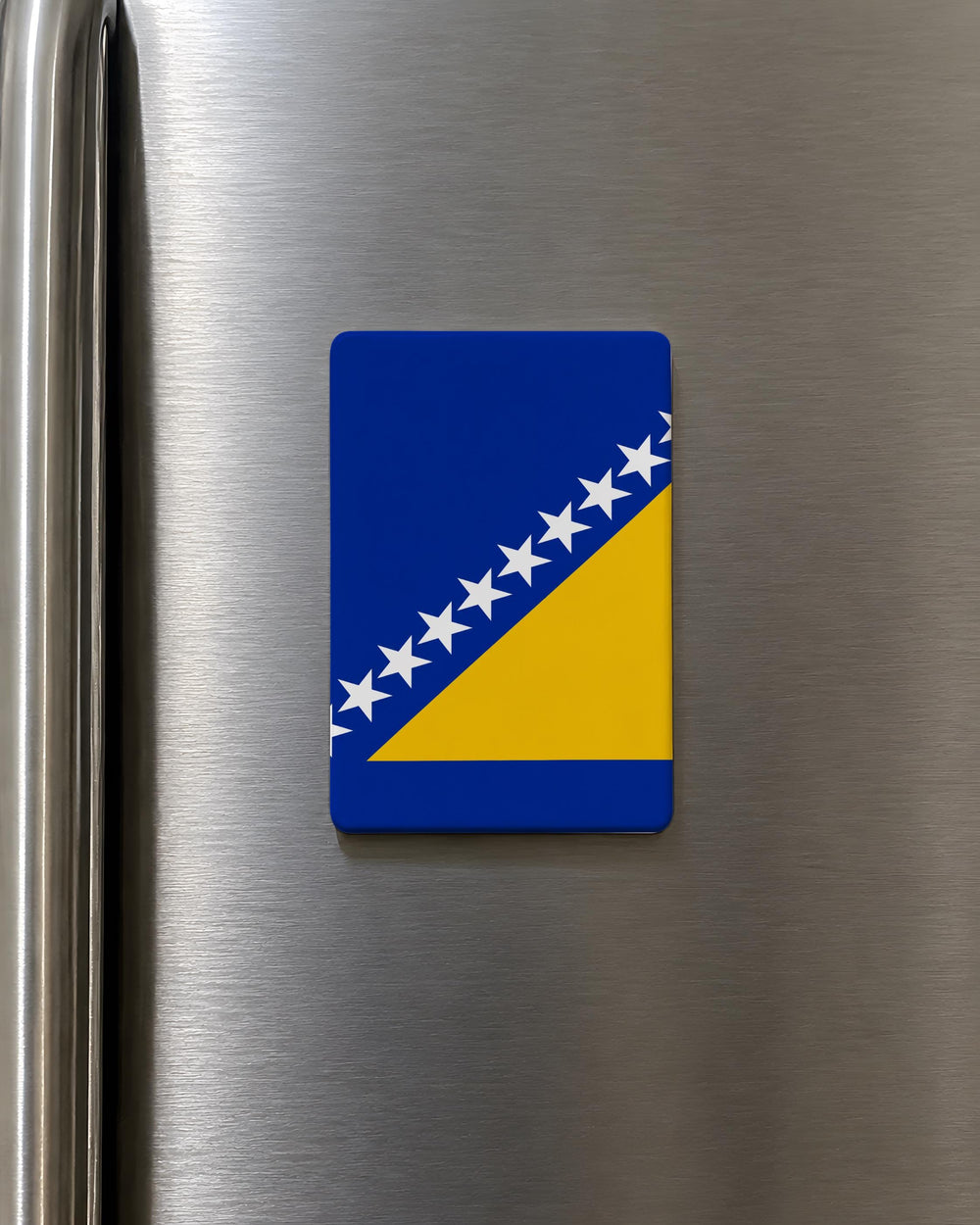 Bosnia and Herzegovina Flag Fridge Magnet, Bosnia Souvenir Magnet, Balkan Travel Gift, Country Flag Magnet, Kitchen Decor