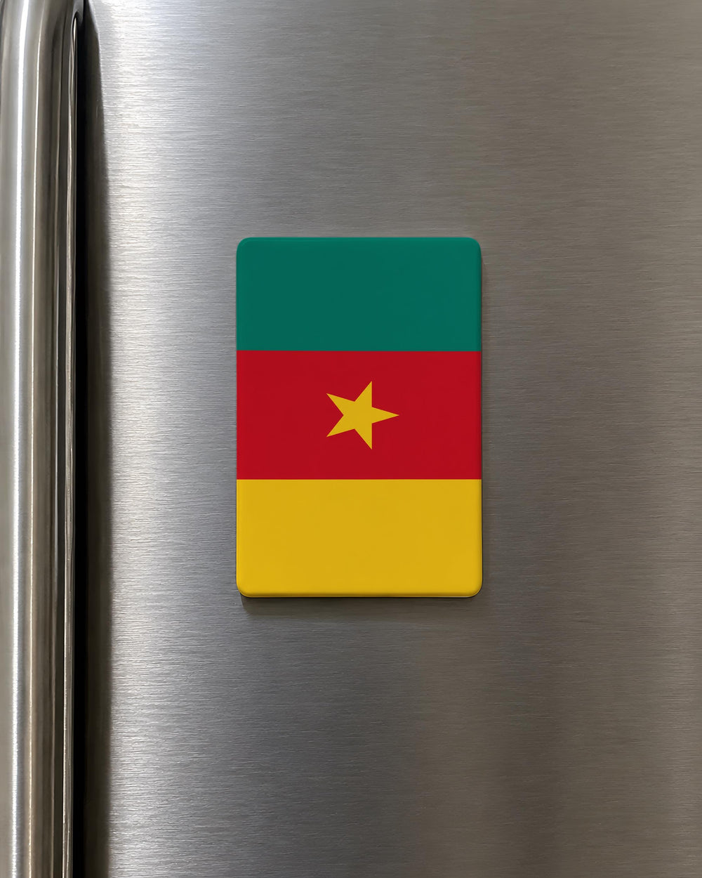 Cameroon Flag Fridge Magnet, Cameroon Souvenir Magnet, African Country Flag Kitchen Magnet, Cameroon Gift for Travelers