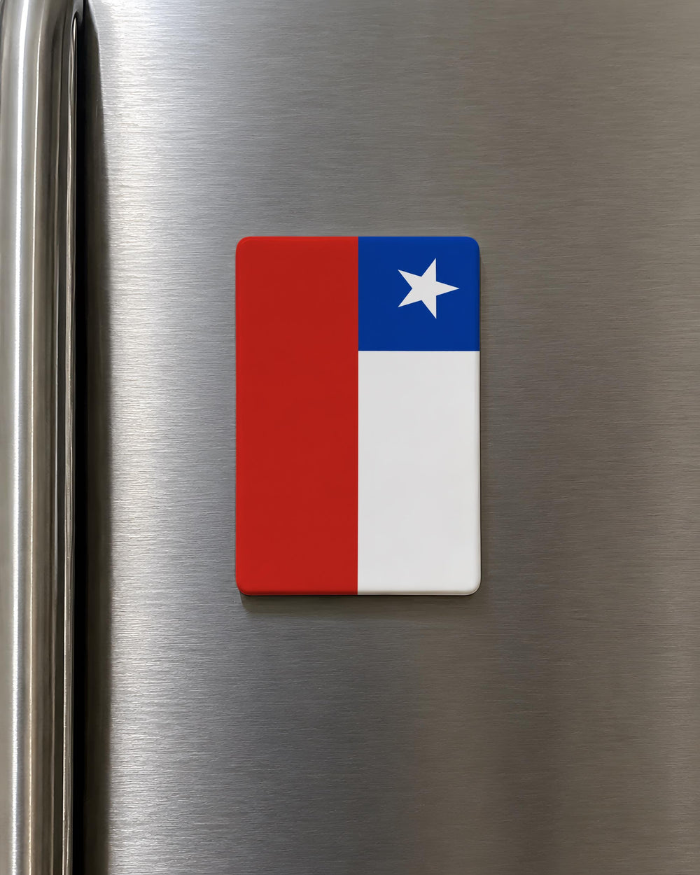 Chile Flag Fridge Magnet, Chilean National Flag Magnet, Chile Souvenir Magnet, Chile Patriotic Gift, South America Flag Magnet