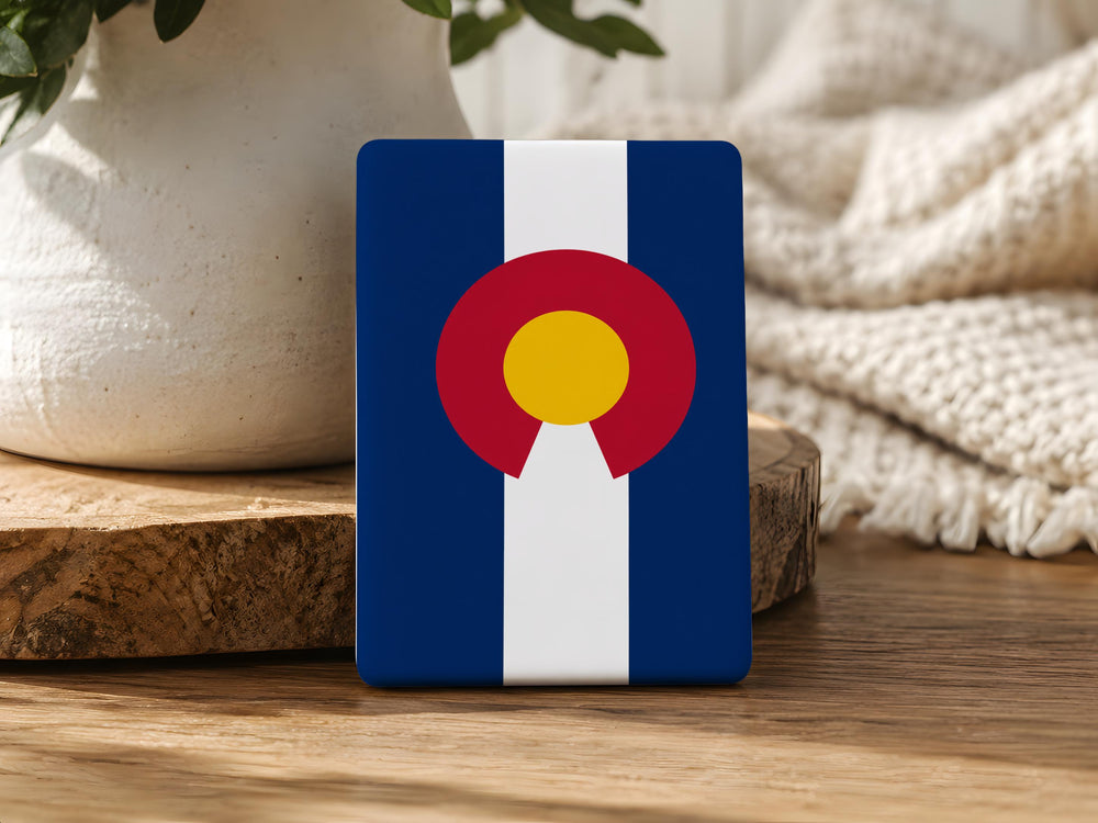 Colorado State Flag Fridge Magnet, Colorado Flag Magnet, Rocky Mountain State Souvenir Magnet, Colorado Gift