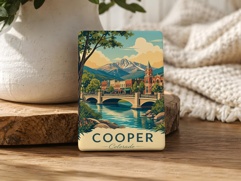 Cooper Fridge Magnet, Cooper Name Magnet, Personalized Cooper Gift, Custom Name Refrigerator Magnet, Kitchen Decor Magnet