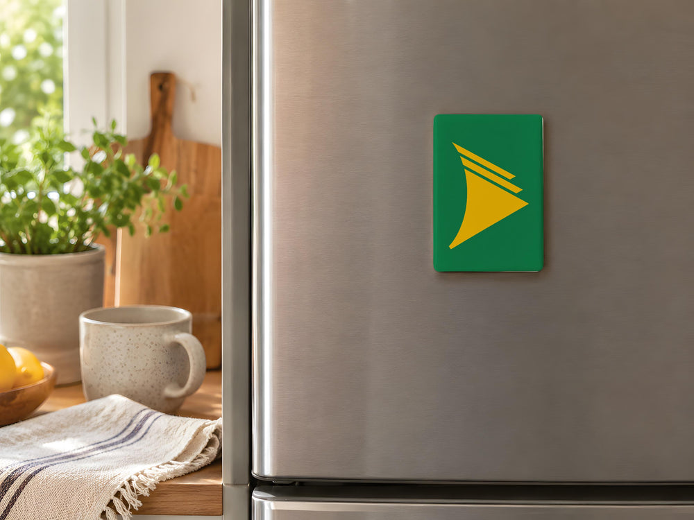 Daegu Flag Fridge Magnet, South Korea City Flag Magnet, Daegu Korea Souvenir Magnet, Travel Gift Magnet