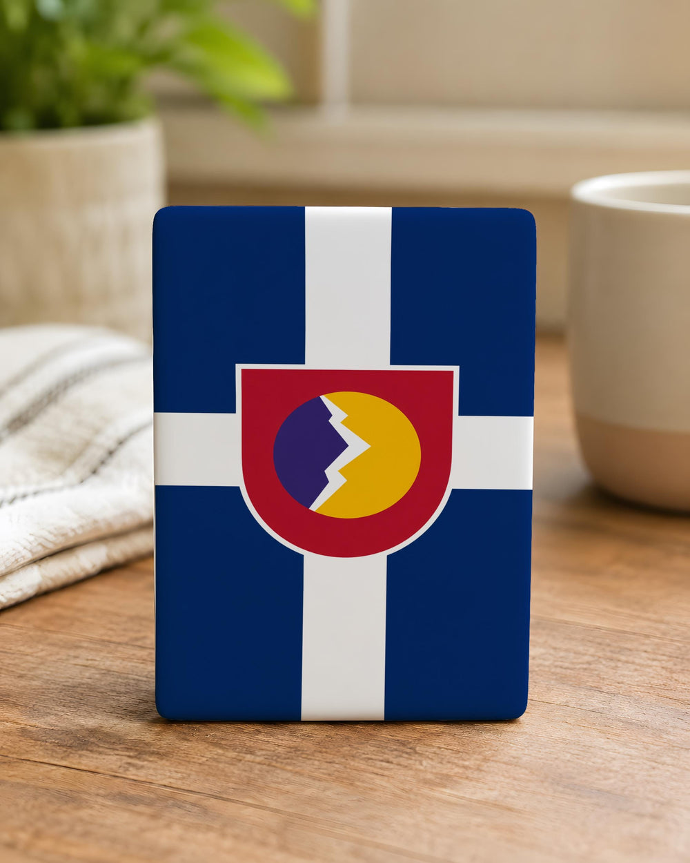 Denver Flag Fridge Magnet, Denver Colorado Souvenir Magnet, Mile High City Gift, Colorado Flag Magnet, Travel Keepsake Magnet