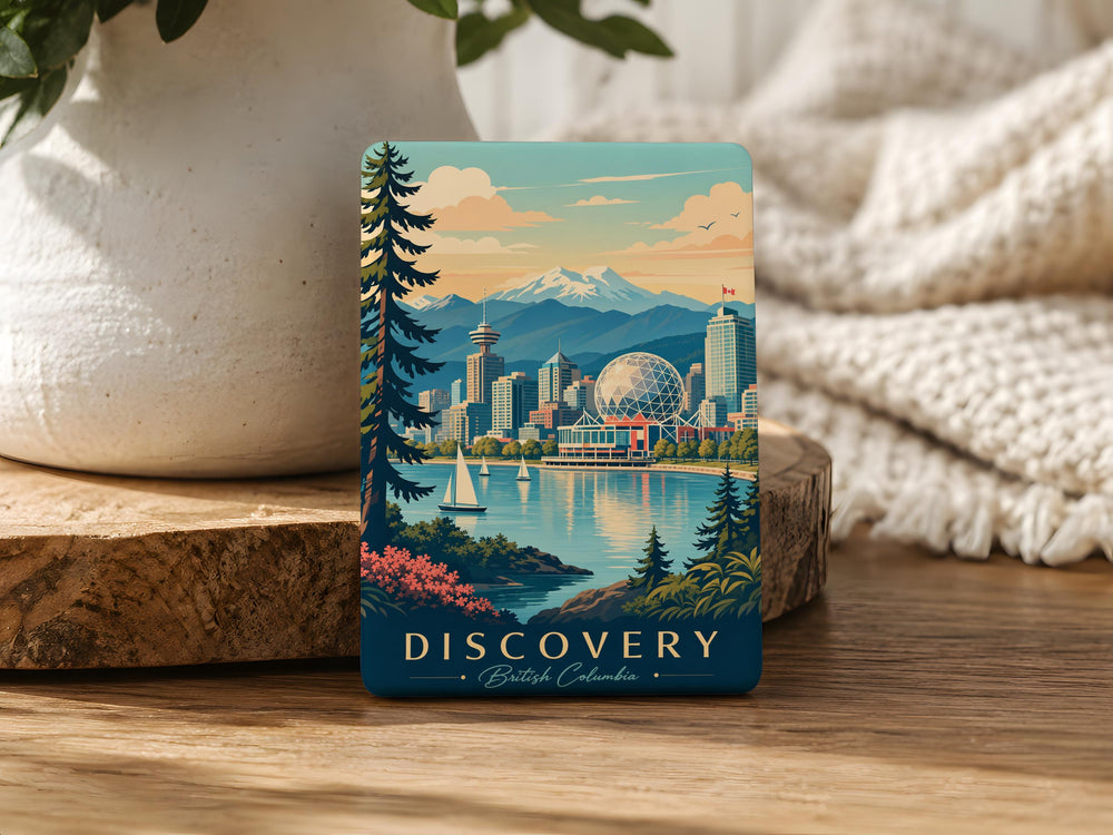 Discovery Fridge Magnet, Exploration Theme Magnet, Adventure Discovery Souvenir Magnet, Travel Discovery Gift, Curious Explorer Decor