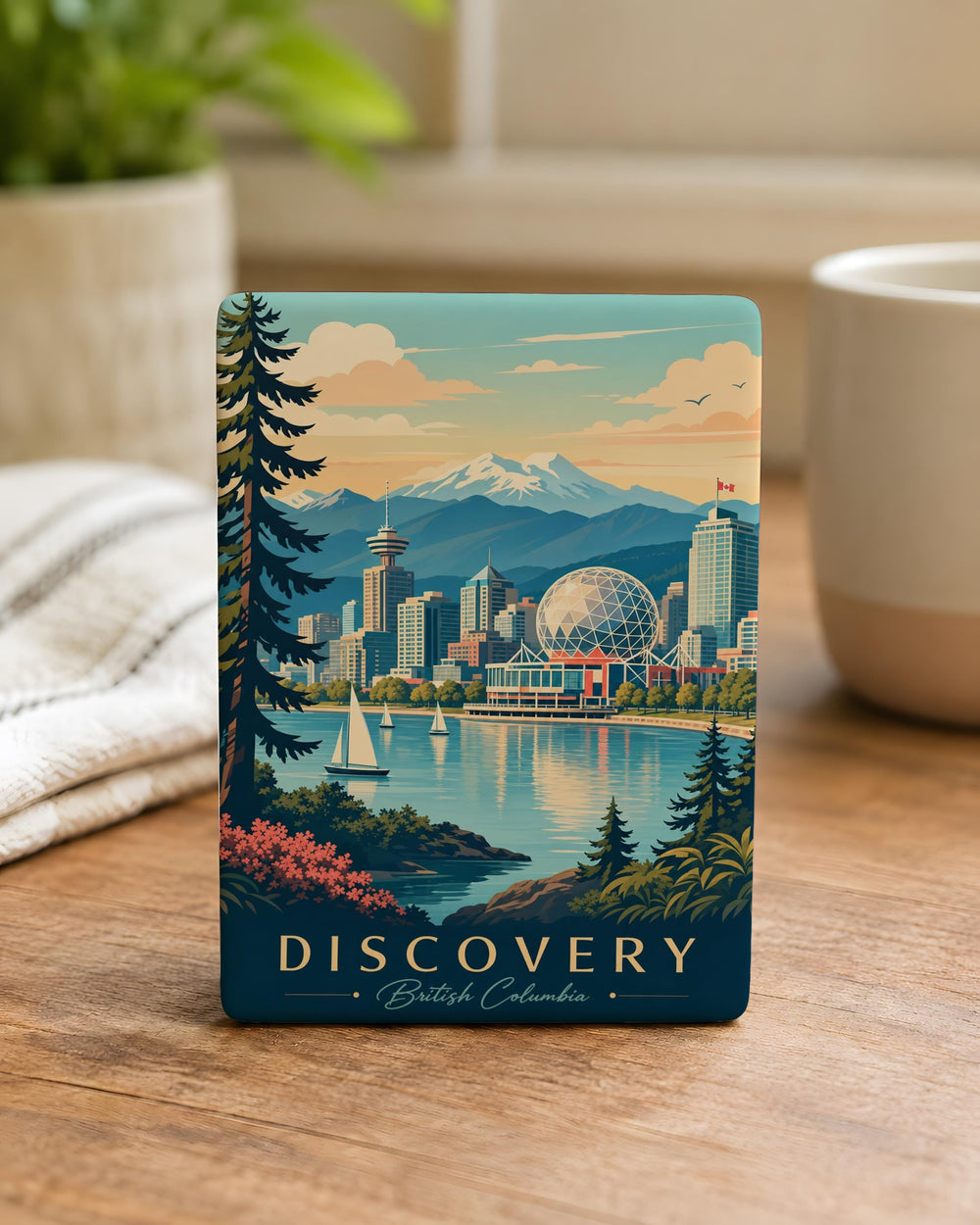 Discovery Fridge Magnet, Exploration Theme Magnet, Adventure Discovery Souvenir Magnet, Travel Discovery Gift, Curious Explorer Decor