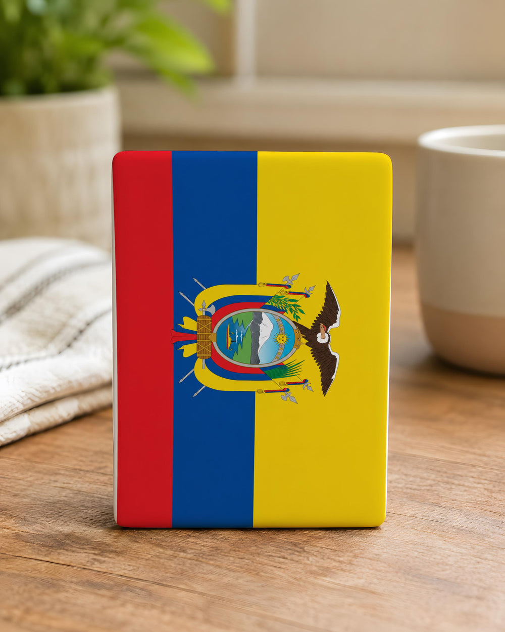 Ecuador Flag Fridge Magnet, Ecuadorian National Flag Magnet, Ecuador Souvenir Refrigerator Magnet, Ecuador Pride Gift