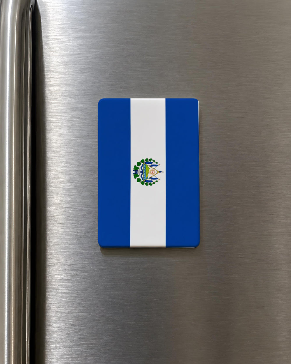 El Salvador Flag Fridge Magnet, El Salvador National Flag Magnet, Salvadoran Flag Kitchen Refrigerator Magnet Souvenir Gift
