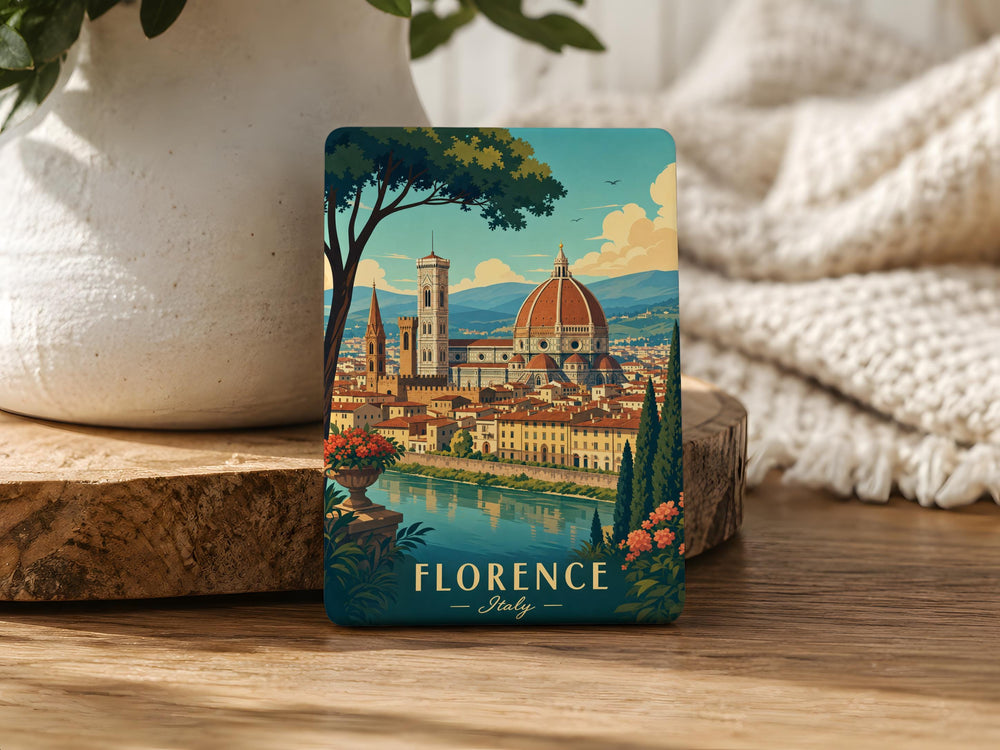 Florence Duomo Fridge Magnet, Cathedral of Santa Maria del Fiore Souvenir Magnet, Florence Italy Travel Gift Magnet