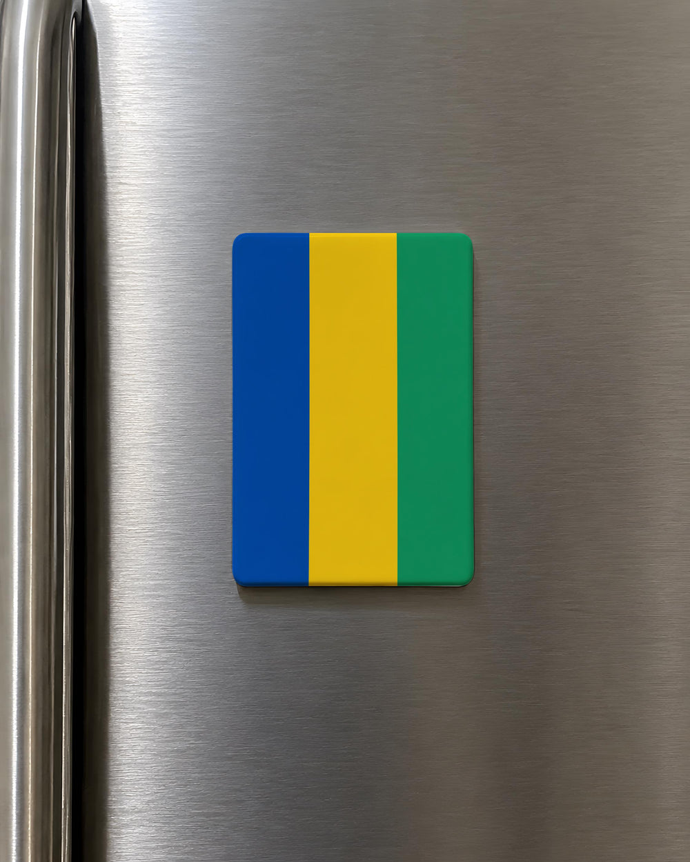Gabon Flag Fridge Magnet, Gabon Souvenir Magnet, Libreville Travel Keepsake, African Country Flag Kitchen Magnet