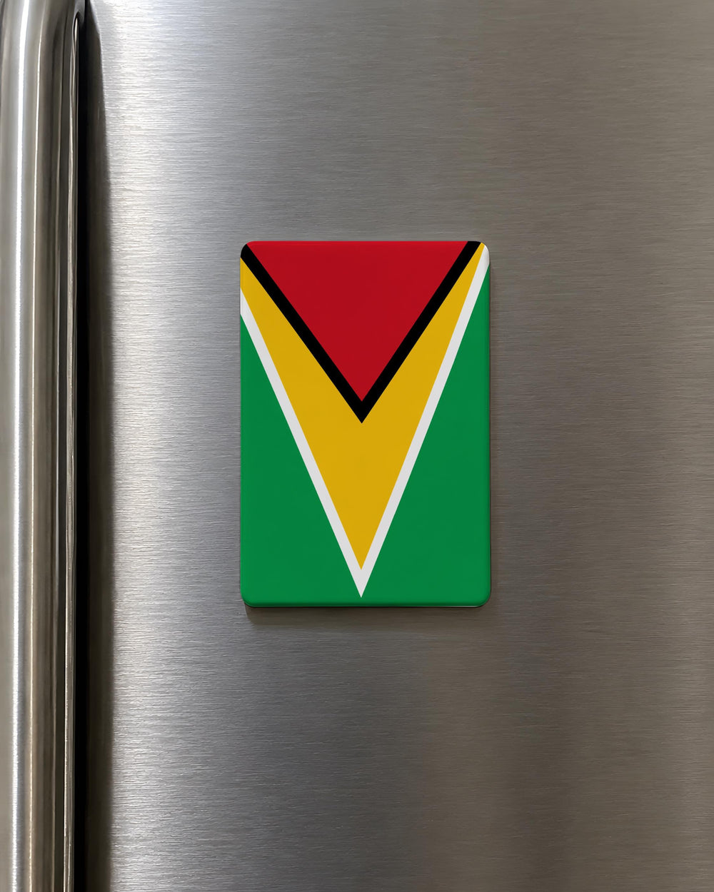 Guyana Flag Fridge Magnet, Guyana Souvenir Magnet, Caribbean Country Flag Magnet, Guyanese Pride Kitchen Magnet