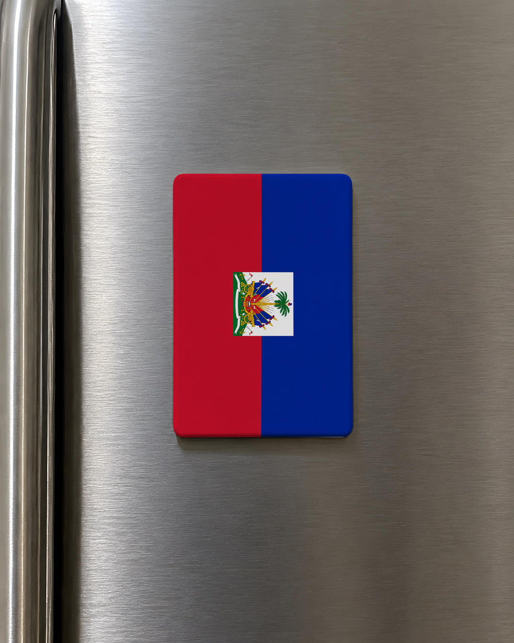 Haiti Flag Fridge Magnet, Haiti National Flag Magnet, Haitian Flag Souvenir Magnet, Haiti Pride Refrigerator Magnet