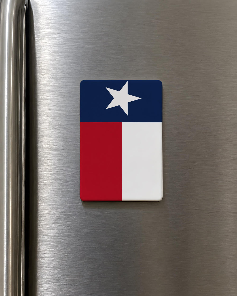 Houston Flag Fridge Magnet, Houston Texas Flag Souvenir Magnet, Texas Gift, Houston Travel Keepsake, Lone Star State Magnet