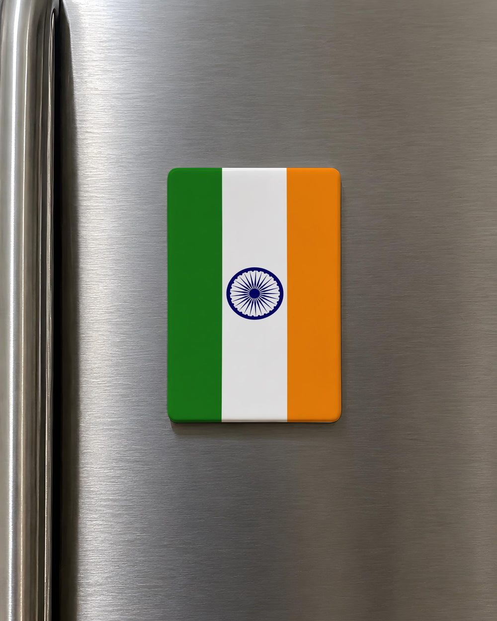 India Flag Fridge Magnet, Indian National Flag Magnet, India Patriotic Souvenir Magnet, India Flag Kitchen Magnet