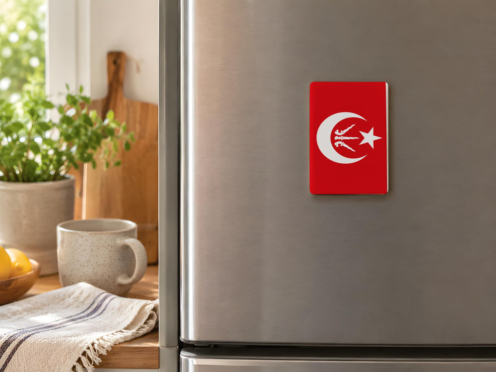 Kelantan State Flag Fridge Magnet Malaysia Flag Souvenir Kelantan Gift Malaysian State Flag Magnet for Kitchen Locker