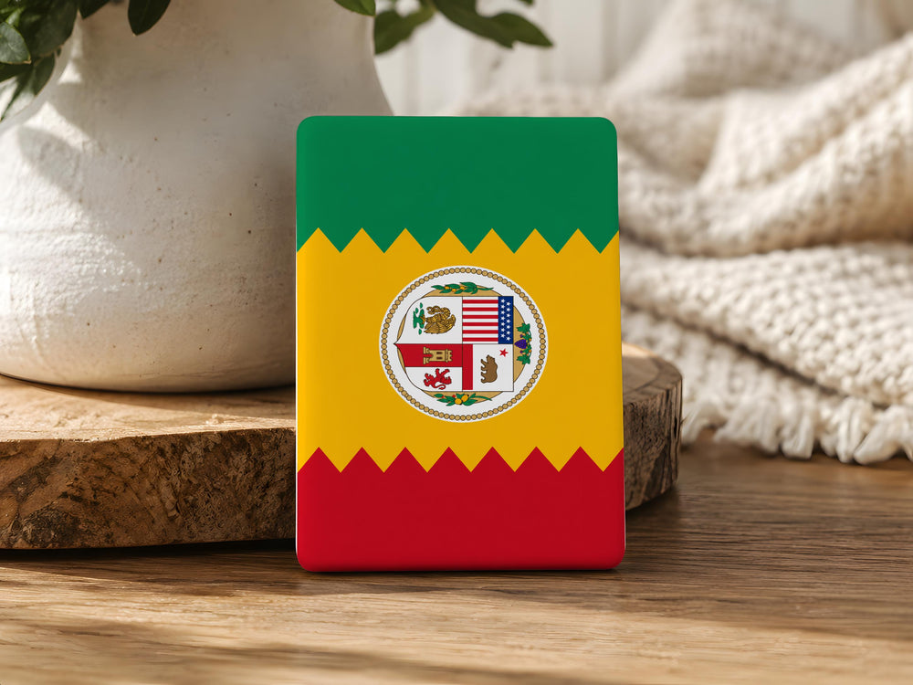 Los Angeles Flag Fridge Magnet, LA City Flag Souvenir Magnet, California Travel Gift, Los Angeles Decor Magnet