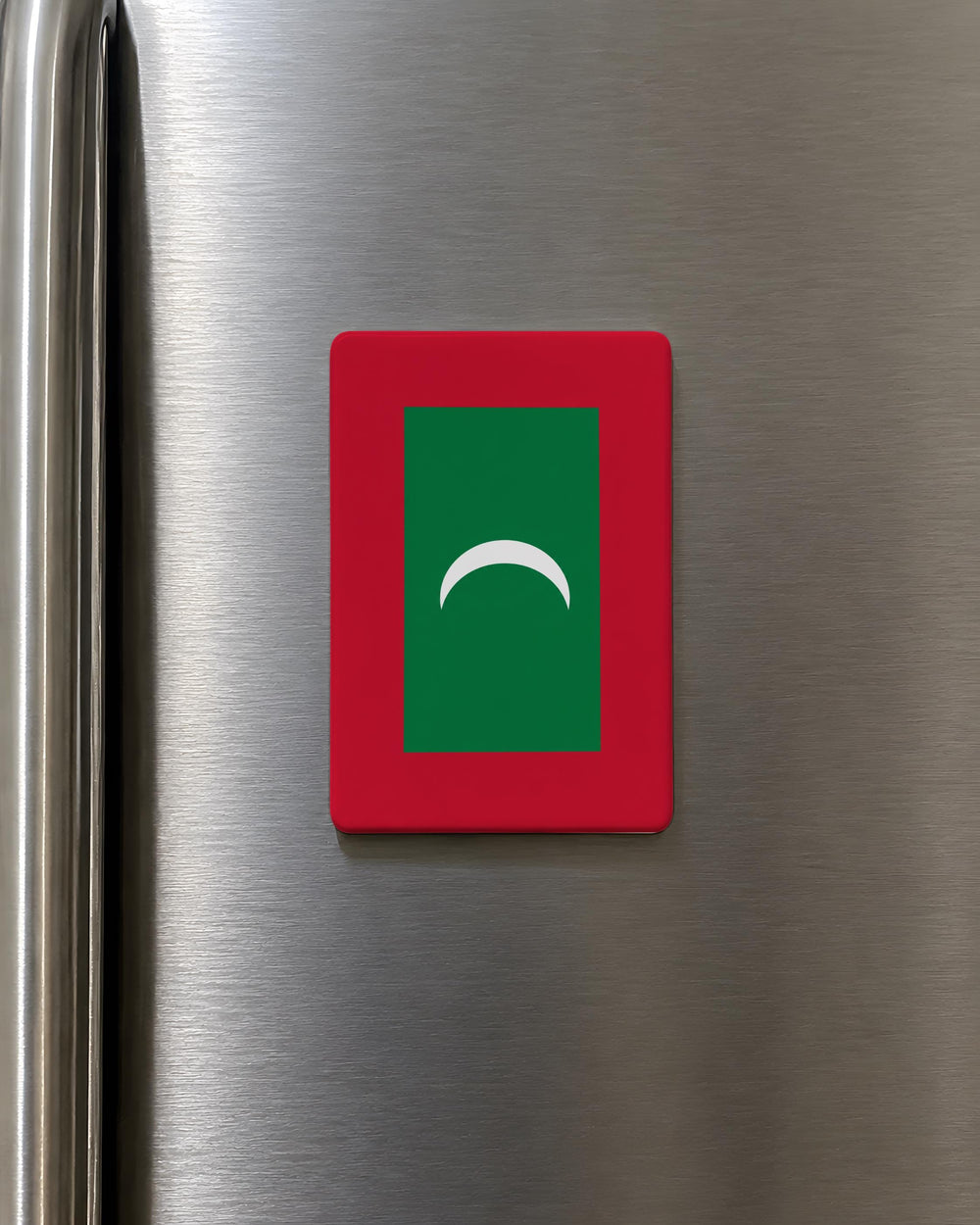 Maldives Flag Fridge Magnet, Maldives Souvenir Magnet, Maldives National Flag Magnet, Travel Gift, Country Flag Magnet