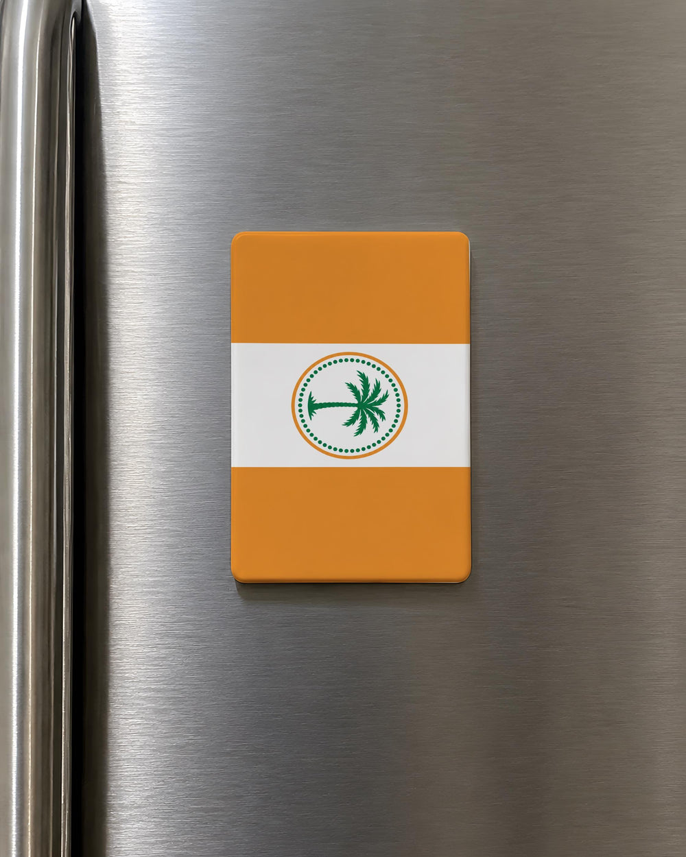 Miami Flag Fridge Magnet, Miami Florida Souvenir Magnet, City Flag Kitchen Locker Magnet, Travel Gift for Miami Fans